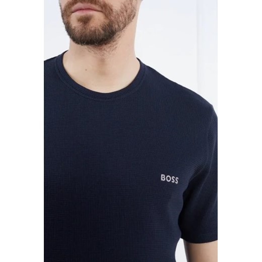 BOSS BLACK T-shirt Waffle | Regular Fit M okazyjna cena Gomez Fashion Store