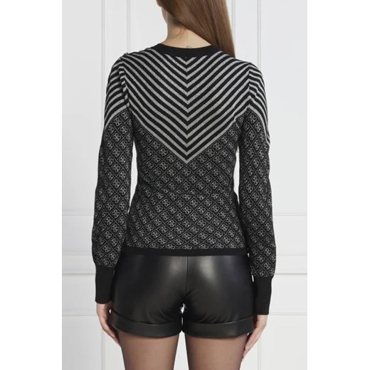 GUESS JEANS Sweter | Regular Fit | z dodatkiem wełny S Gomez Fashion Store