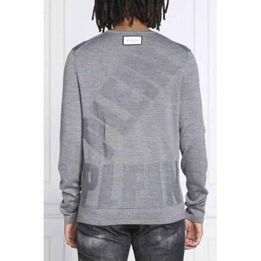Philipp Plein Wełniany sweter | Slim Fit XL wyprzedaż Gomez Fashion Store