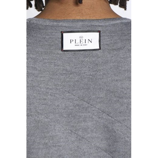 Philipp Plein Wełniany sweter | Slim Fit XXL okazja Gomez Fashion Store