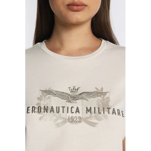 Aeronautica Militare T-shirt | Regular Fit Aeronautica Militare S promocja Gomez Fashion Store