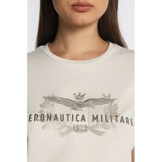 Aeronautica Militare T-shirt | Regular Fit Aeronautica Militare XS okazyjna cena Gomez Fashion Store