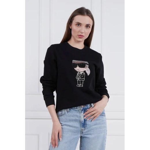 Karl Lagerfeld Bluza ikonik 2.0 | Regular Fit Karl Lagerfeld XL okazja Gomez Fashion Store
