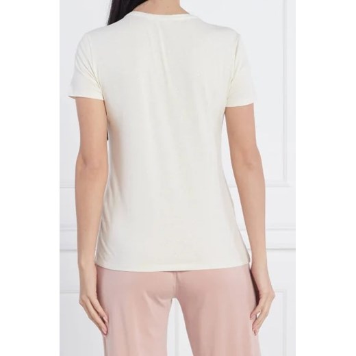 Piżama Emporio Armani bawełniana 