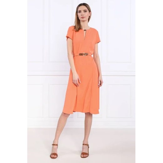 Sukienka pomarańczowy Ralph Lauren
