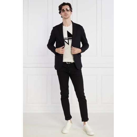 Emporio Armani Marynarka | Regular Fit Emporio Armani 48 promocja Gomez Fashion Store
