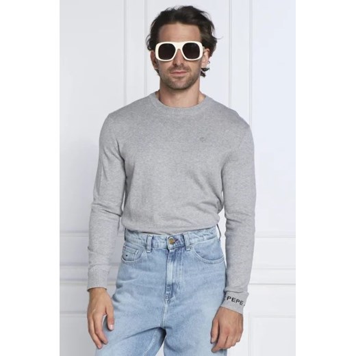 Pepe Jeans London Sweter | Regular Fit | z dodatkiem wełny i kaszmiru S Gomez Fashion Store
