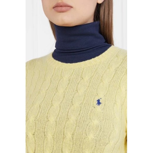 POLO RALPH LAUREN Wełniany sweter | Regular Fit | z dodatkiem kaszmiru Polo Ralph Lauren XS wyprzedaż Gomez Fashion Store