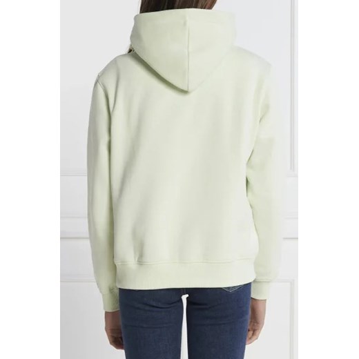 Calvin Klein bluza damska casualowa z napisami bawełniana