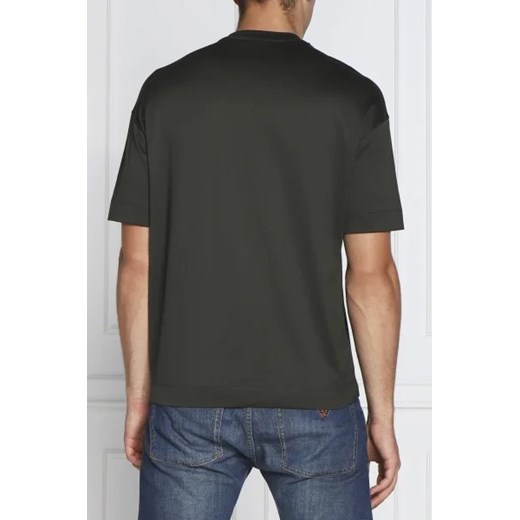 T-shirt męski Emporio Armani na wiosnę z krótkimi rękawami