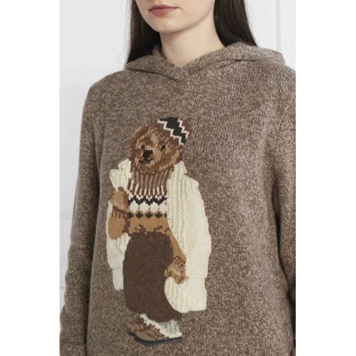 POLO RALPH LAUREN Wełniany sweter BLEND | Regular Fit | z dodatkiem kaszmiru Polo Ralph Lauren XS Gomez Fashion Store