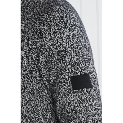 Calvin Klein Sweter BLEND CN | Regular Fit | z dodatkiem wełny Calvin Klein M Gomez Fashion Store