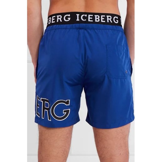 Iceberg Szorty kąpielowe | Regular Fit Iceberg XXL promocja Gomez Fashion Store