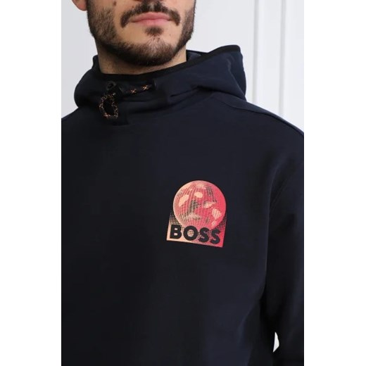 Bluza męska BOSS HUGO jesienna młodzieżowa bawełniana