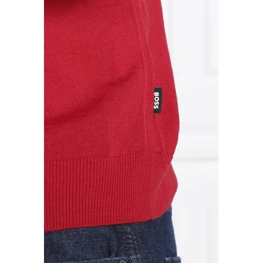 BOSS Wełniany sweter Leno-P | Slim Fit XL promocja Gomez Fashion Store