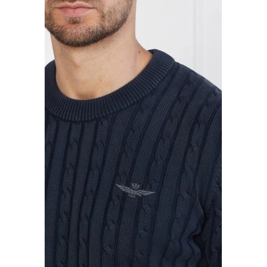 Sweter męski Aeronautica Militare casualowy
