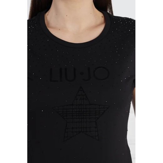 Liu Jo T-shirt | Slim Fit Liu Jo S wyprzedaż Gomez Fashion Store