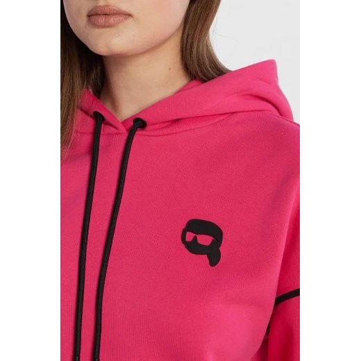 Karl Lagerfeld Bluza ikonik 2.0 hoodie | Regular Fit Karl Lagerfeld XS wyprzedaż Gomez Fashion Store