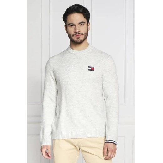 Tommy Jeans Sweter badge | Regular Fit Tommy Jeans S promocja Gomez Fashion Store