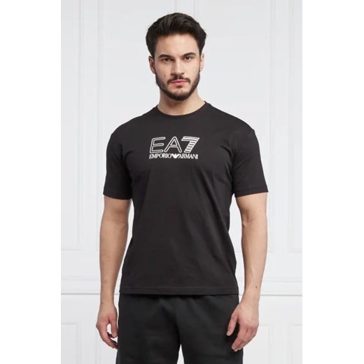 EA7 T-shirt | Regular Fit XXL Gomez Fashion Store wyprzedaż