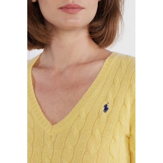 POLO RALPH LAUREN Wełniany sweter | Regular Fit | z dodatkiem kaszmiru Polo Ralph Lauren XL okazja Gomez Fashion Store