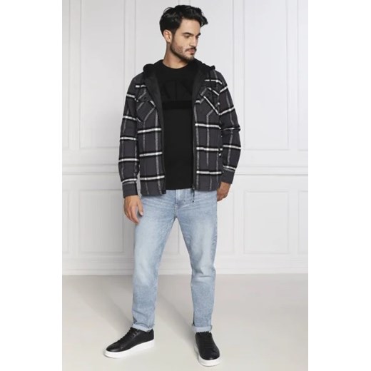 Bluza męska Replay bawełniana w kratkę młodzieżowa