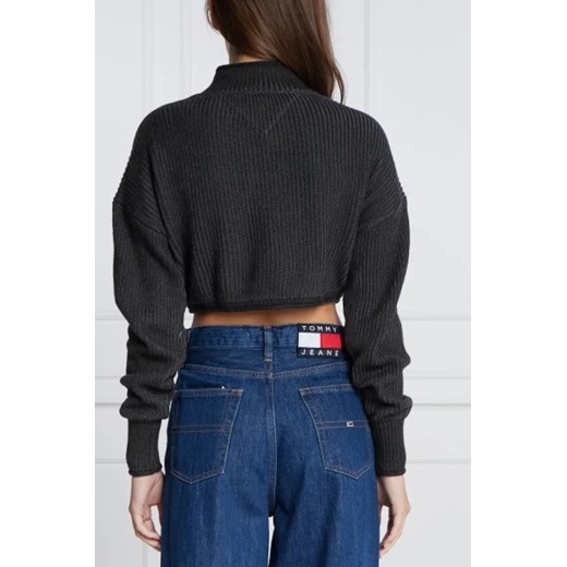 Tommy Jeans Sweter | Cropped Fit Tommy Jeans L okazja Gomez Fashion Store