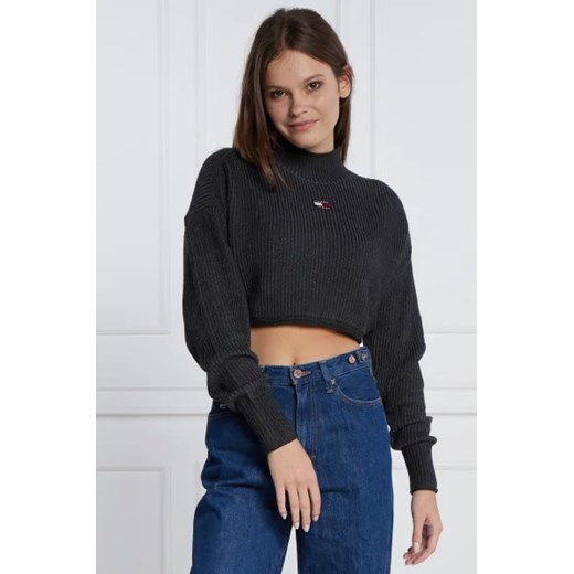 Tommy Jeans Sweter | Cropped Fit Tommy Jeans XS Gomez Fashion Store