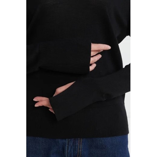 Calvin Klein Wełniany sweter EXTRA FINE V-NK | Regular Fit Calvin Klein XL Gomez Fashion Store