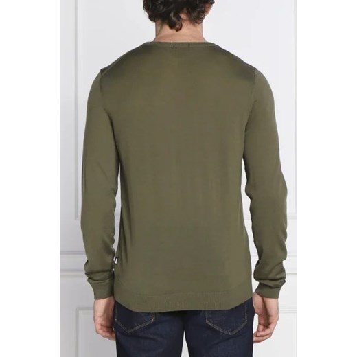 BOSS BLACK Wełniany sweter Melba-P | Slim Fit L okazyjna cena Gomez Fashion Store