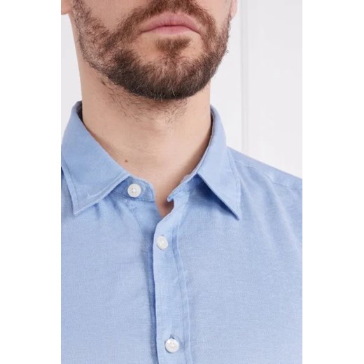 BOSS BLACK Lniana koszula Ross | Slim Fit XL wyprzedaż Gomez Fashion Store