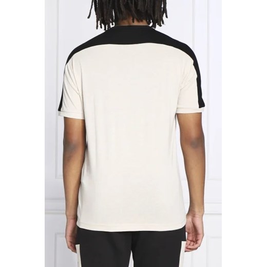 Biały t-shirt męski Emporio Armani z krótkimi rękawami 