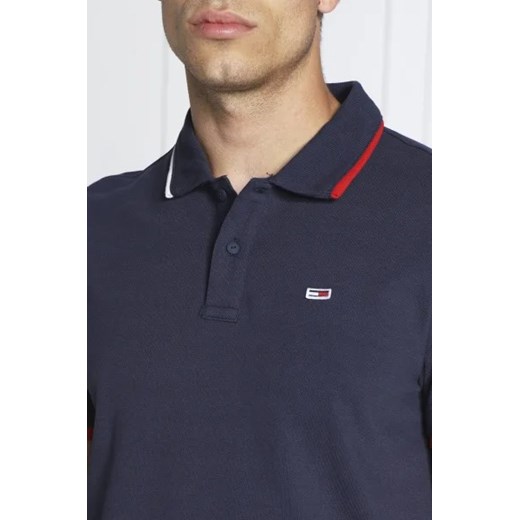 T-shirt męski Tommy Jeans z krótkim rękawem bawełniany