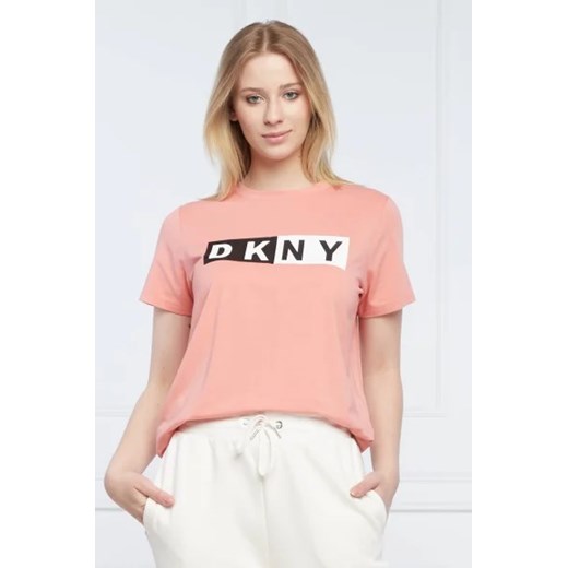 Bluzka damska DKNY z elastanu 