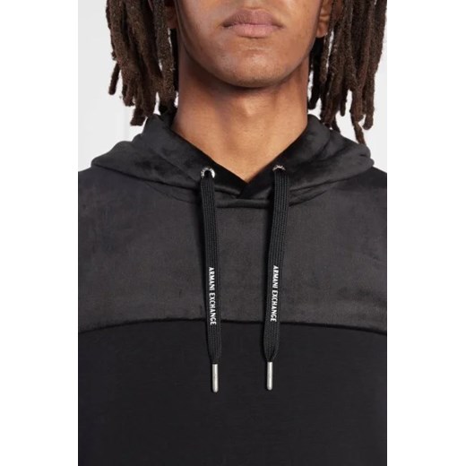 Bluza męska czarna Armani Exchange casual 