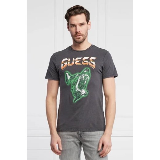 T-shirt męski Guess z krótkim rękawem
