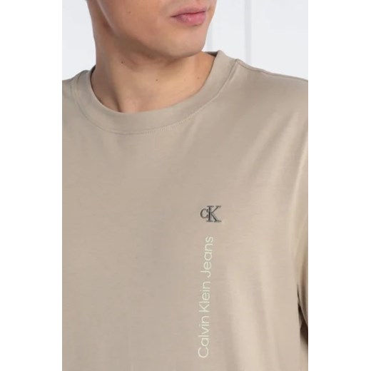 CALVIN KLEIN JEANS T-shirt VERTICAL INSTITUTIONAL | Relaxed fit XXL promocja Gomez Fashion Store