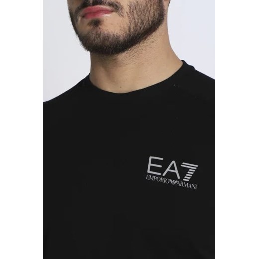 T-shirt męski czarny Emporio Armani