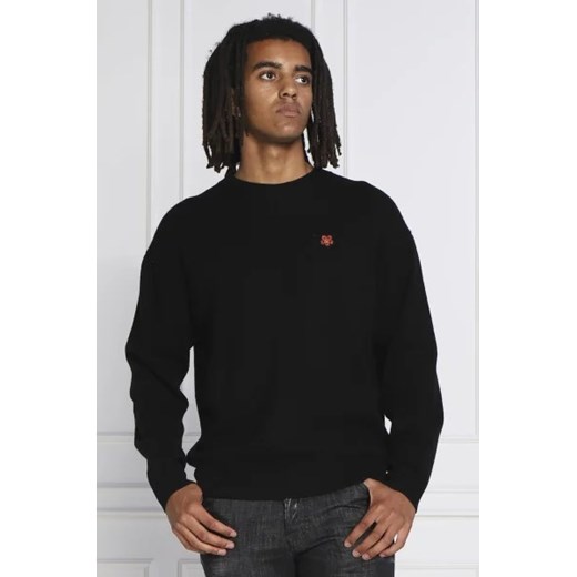 Kenzo Wełniany sweter KENZO PARIS | Regular Fit Kenzo M promocyjna cena Gomez Fashion Store