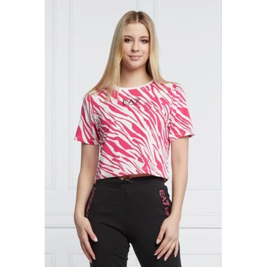 EA7 T-shirt | Cropped Fit XL okazja Gomez Fashion Store