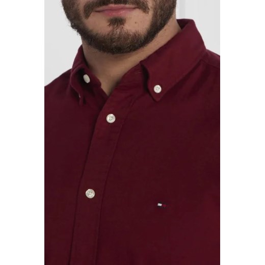 Koszula męska Tommy Hilfiger jesienna z elastanu 
