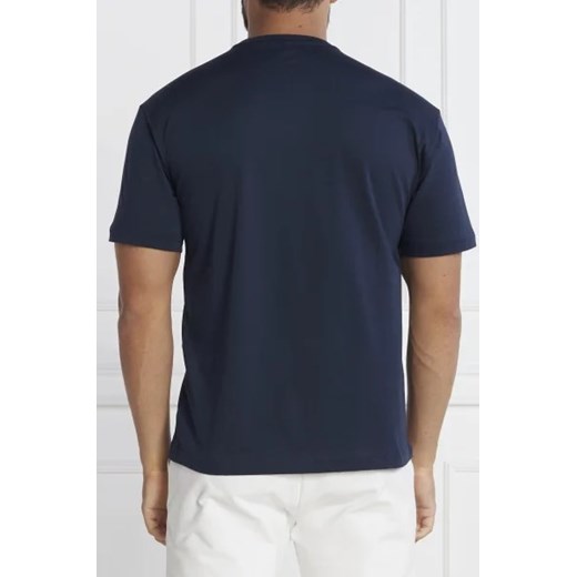 T-shirt męski Emporio Armani z krótkim rękawem niebieski 