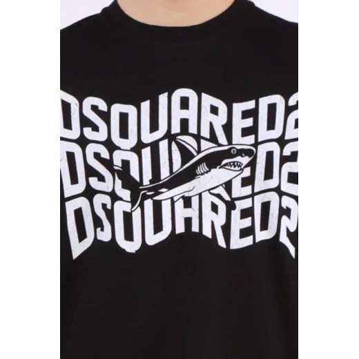 Dsquared2 T-shirt | Regular Fit Dsquared2 M promocyjna cena Gomez Fashion Store