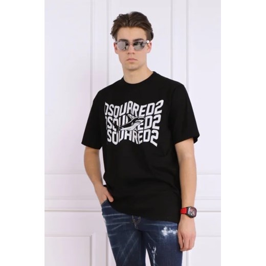 Dsquared2 T-shirt | Regular Fit Dsquared2 XL promocyjna cena Gomez Fashion Store