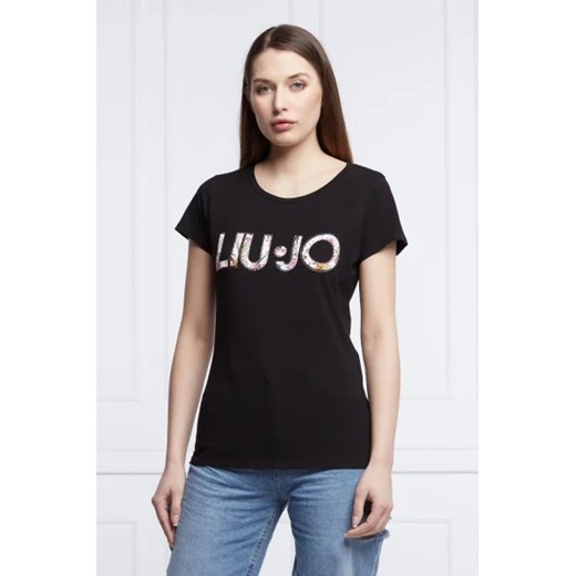 Liu Jo Beachwear T-shirt | Regular Fit XS Gomez Fashion Store okazyjna cena