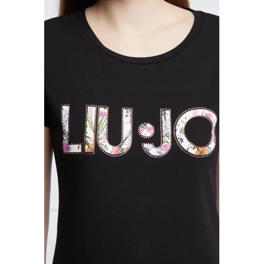 Liu Jo Beachwear T-shirt | Regular Fit S wyprzedaż Gomez Fashion Store