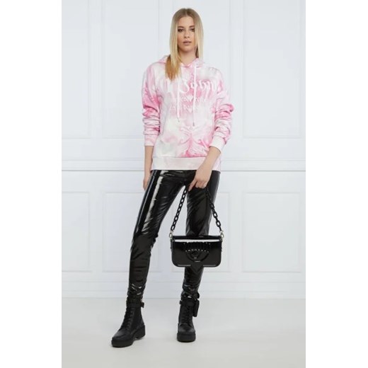 Bluza damska John Richmond różowa z bawełny casualowa