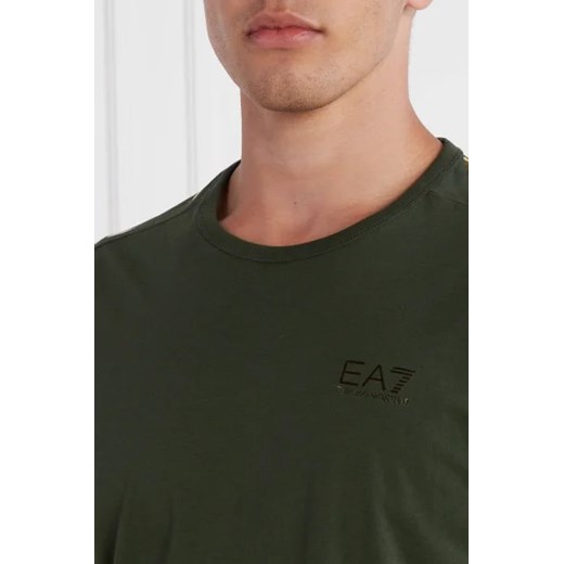 T-shirt męski zielony Emporio Armani