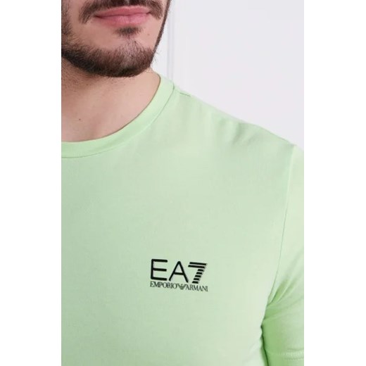 T-shirt męski zielony Emporio Armani 
