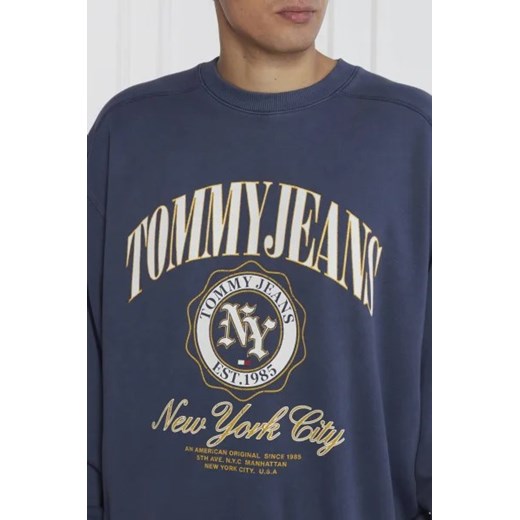 Tommy Jeans Bluza TJM BOXY LUXE VARSITY CREW | Regular Fit Tommy Jeans S Gomez Fashion Store